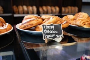 Cherry Pistachio Danish