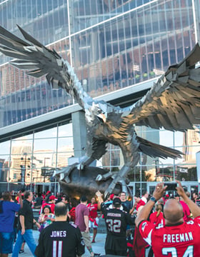 Atlanta Falcons host open practice & Military Appreciation Day at  Mercedes-Benz Stadium on Aug 4th - Atlanta on the Cheap