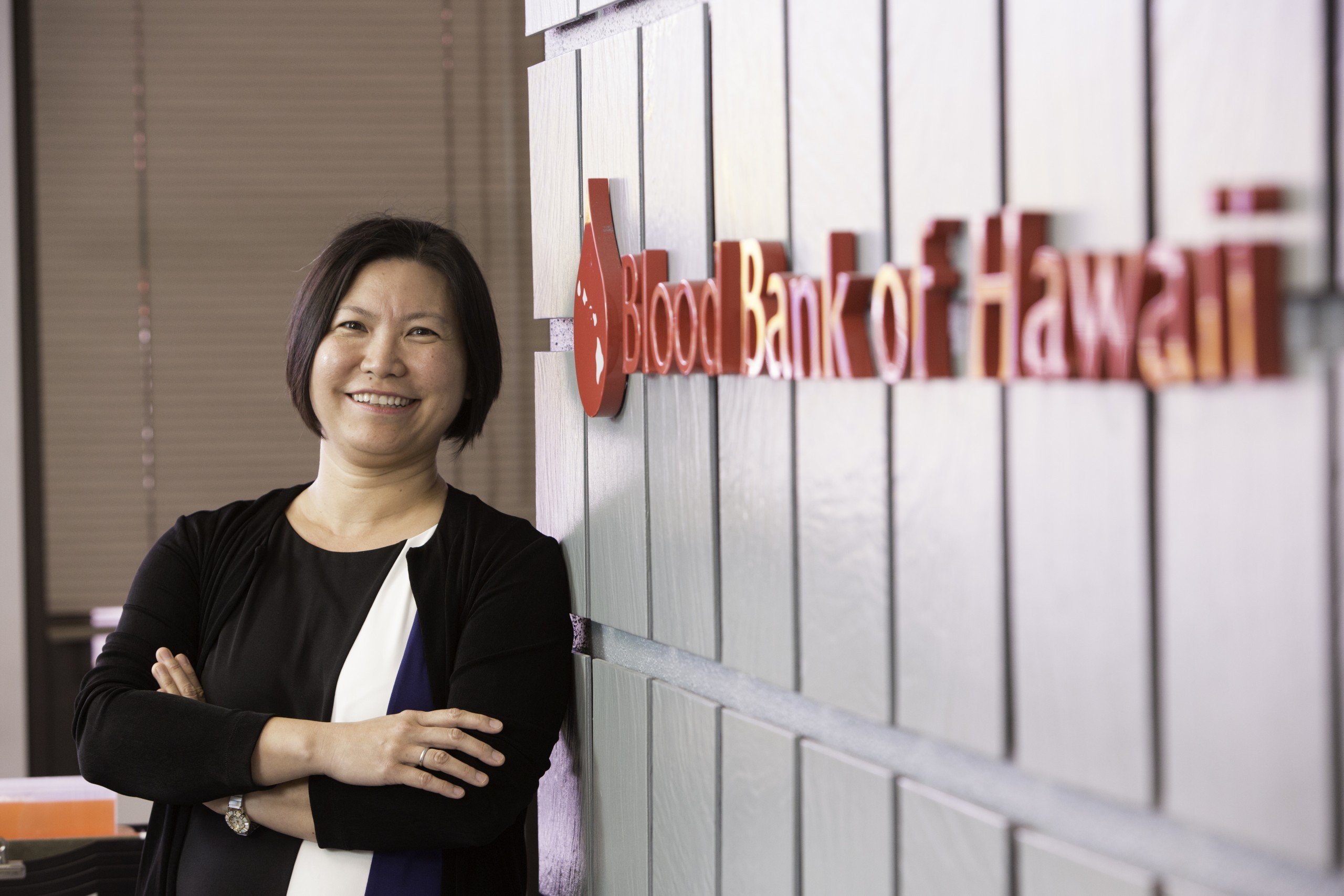 Dr. Kim-Ahn Nguyen has led changes at the Blood Bank while strengthening relationships with its biggest customers: Hawaii’s hospitals. Photo: David Croxford