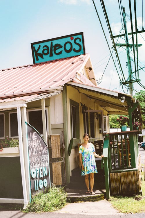 Leslie Lai, owner of Kaleo's Bar and Grill, believes there was a lot of distorted information about the lava flow in Pahoa, which scared away visitors and hurt businesses in the area. Photo: Ciara Enriquez