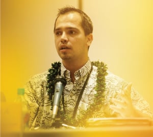 Kawika Riley, chief advocate for the Office of Hawaiian Affairs. Photo by Aaron K. Yoshino. 