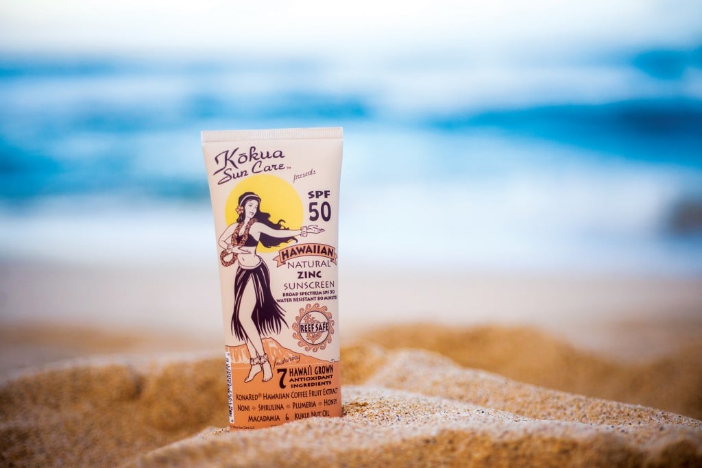 kokua sun care hawaiian spf 50 natural zinc sunscreen