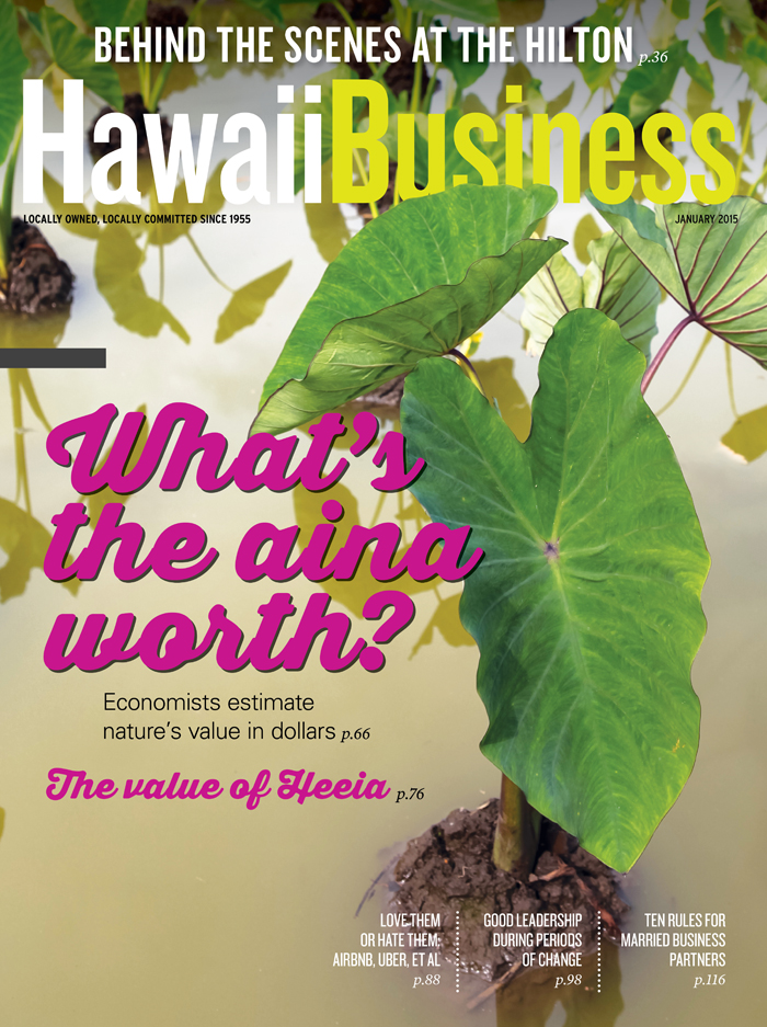 Hawaii Business Magazine January 2015 - Hawaii Business Magazine