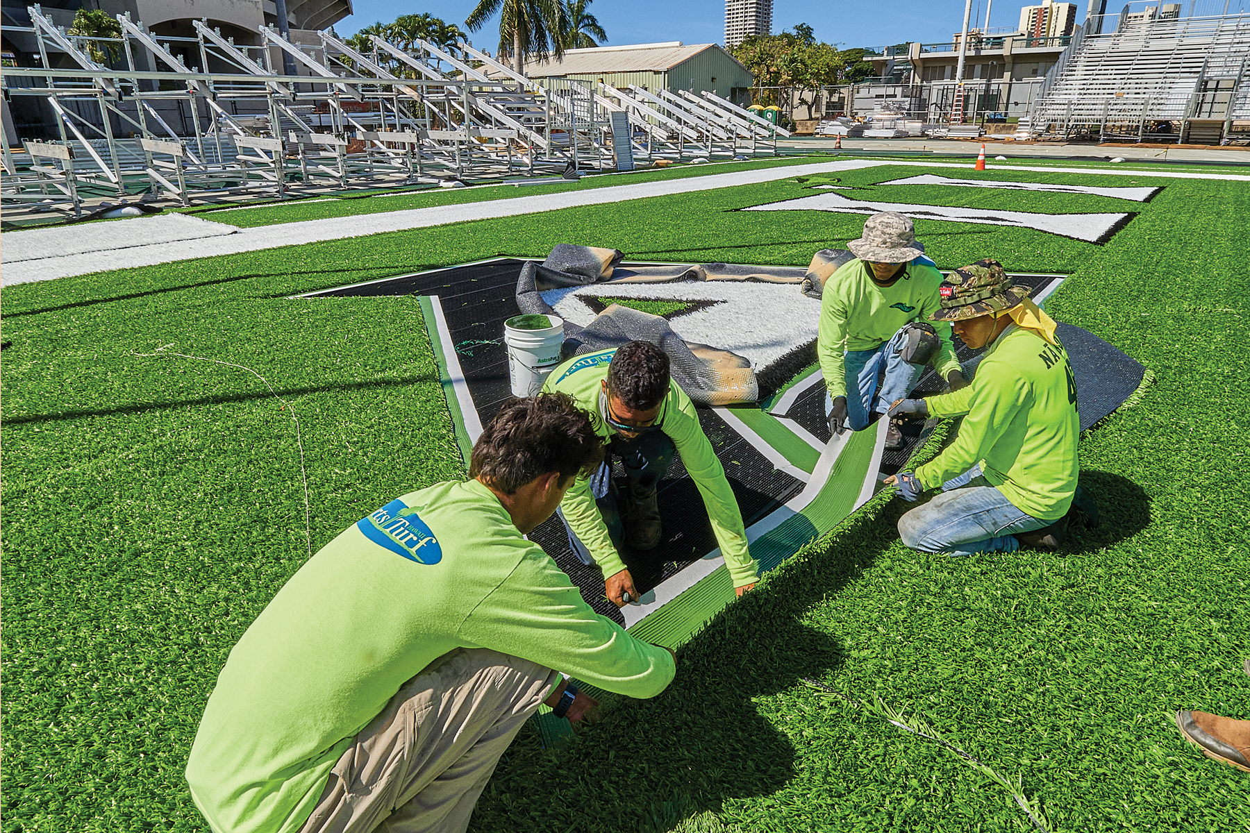 UH Football Team’s New Home Field Ready for Games Hawaii Business