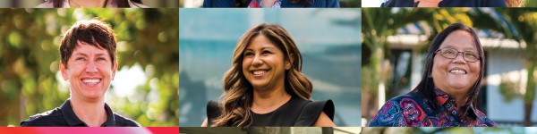 Women in Technology Hawaii; Hong Phan - DataHouse, Filifotu Va Ai - Hawaiian Telcom, Christine Lanning - Integrated Security Technologies, Ann-Marie Lerch - HiTech Hui, June Zhang - UH Manoa, Faith Geronimo & Colleen Yasuhara - Hawaii Information Service, Darien Siguenza - Hawaii FoundHer, Kelsey Amos - Purple Maia