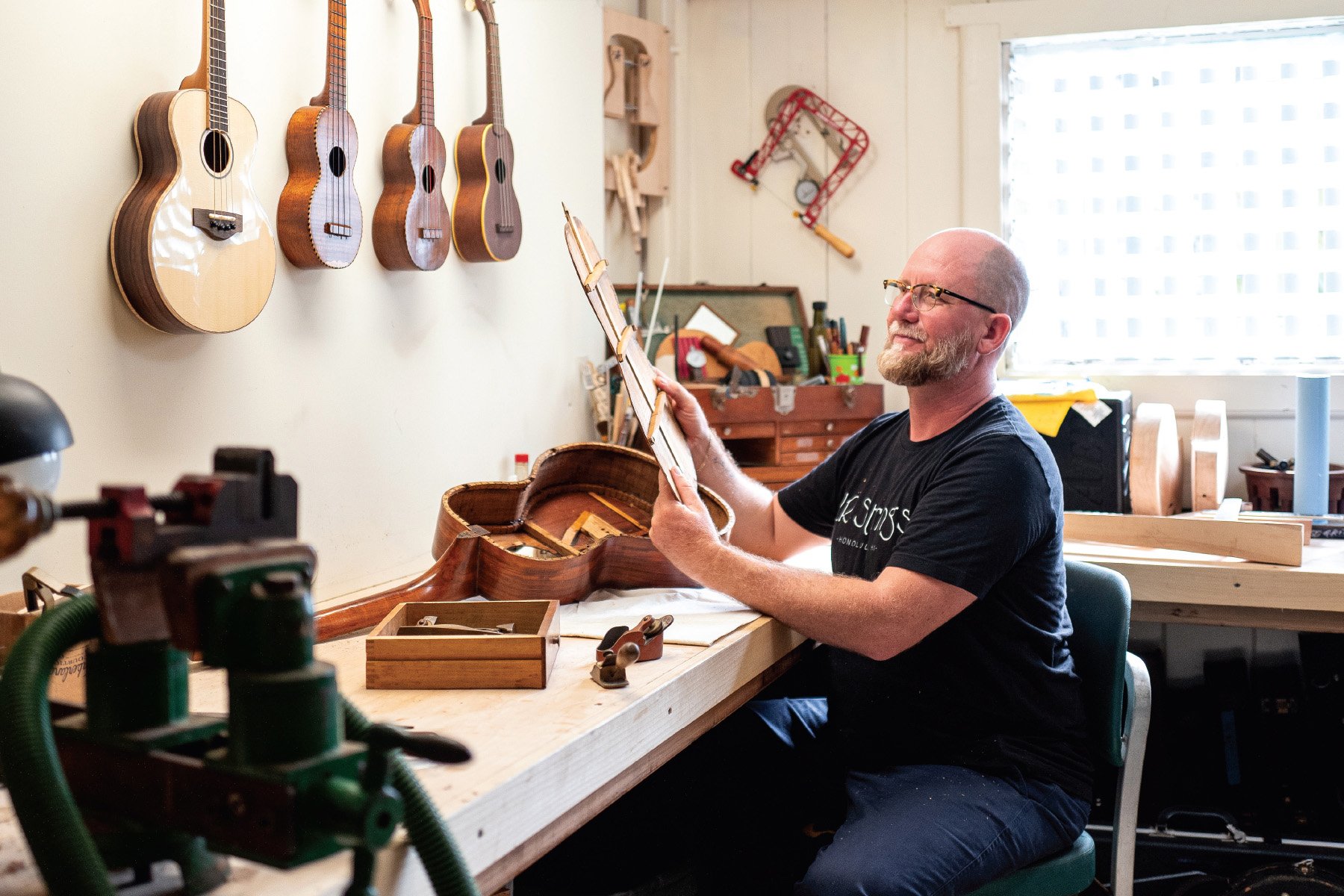 My Job Is Repairing Rare Stringed Instruments Hawaii Business