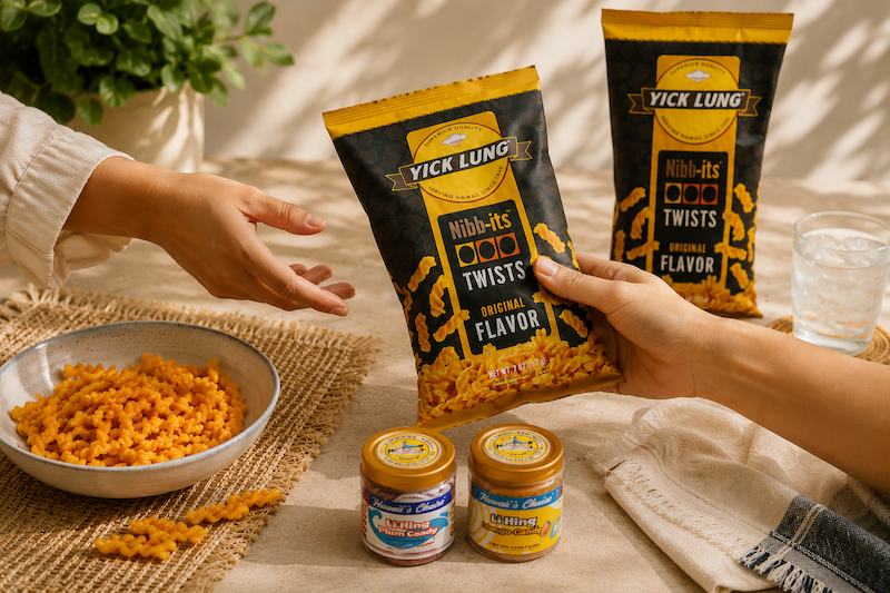 When It’s Snack Time, Yick Lung – Hawaii’s Choice is There With New Family Recipies