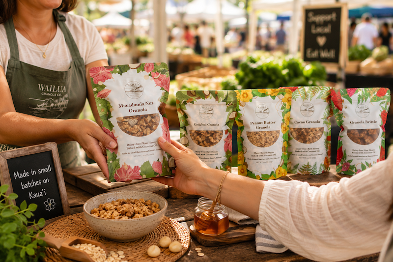Hero From Cravings To Creation Wailua Granola Co Took Shape