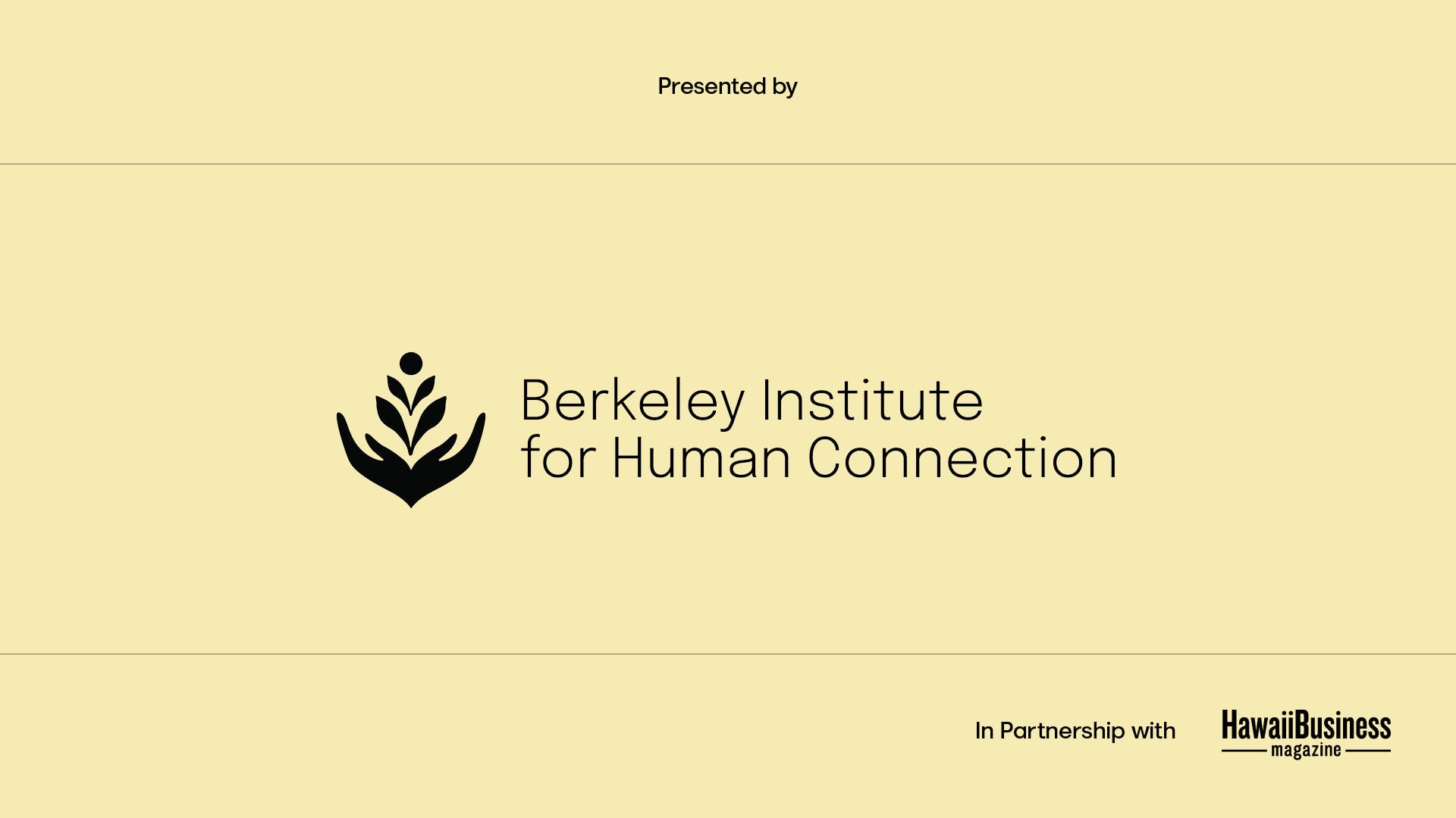 FOOTER - Berkeley Institute for Human Connection v1 Footer Berkeley Institute For Human Connection V1