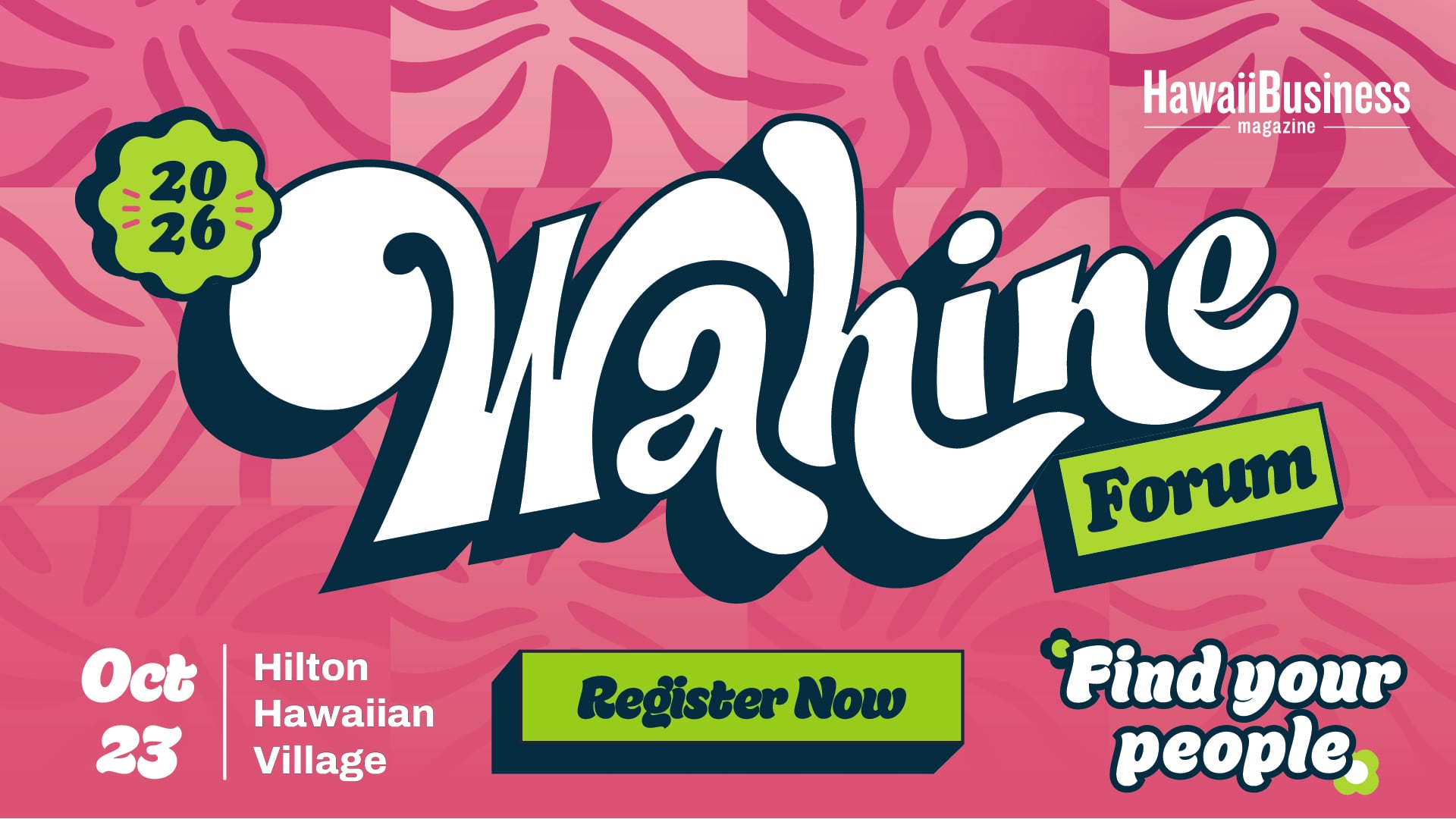 Hero Wahine Forum 2026 V1