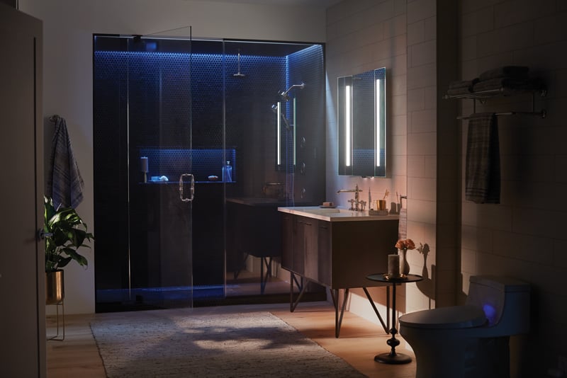 The KOHLER DTV+™ digital shower