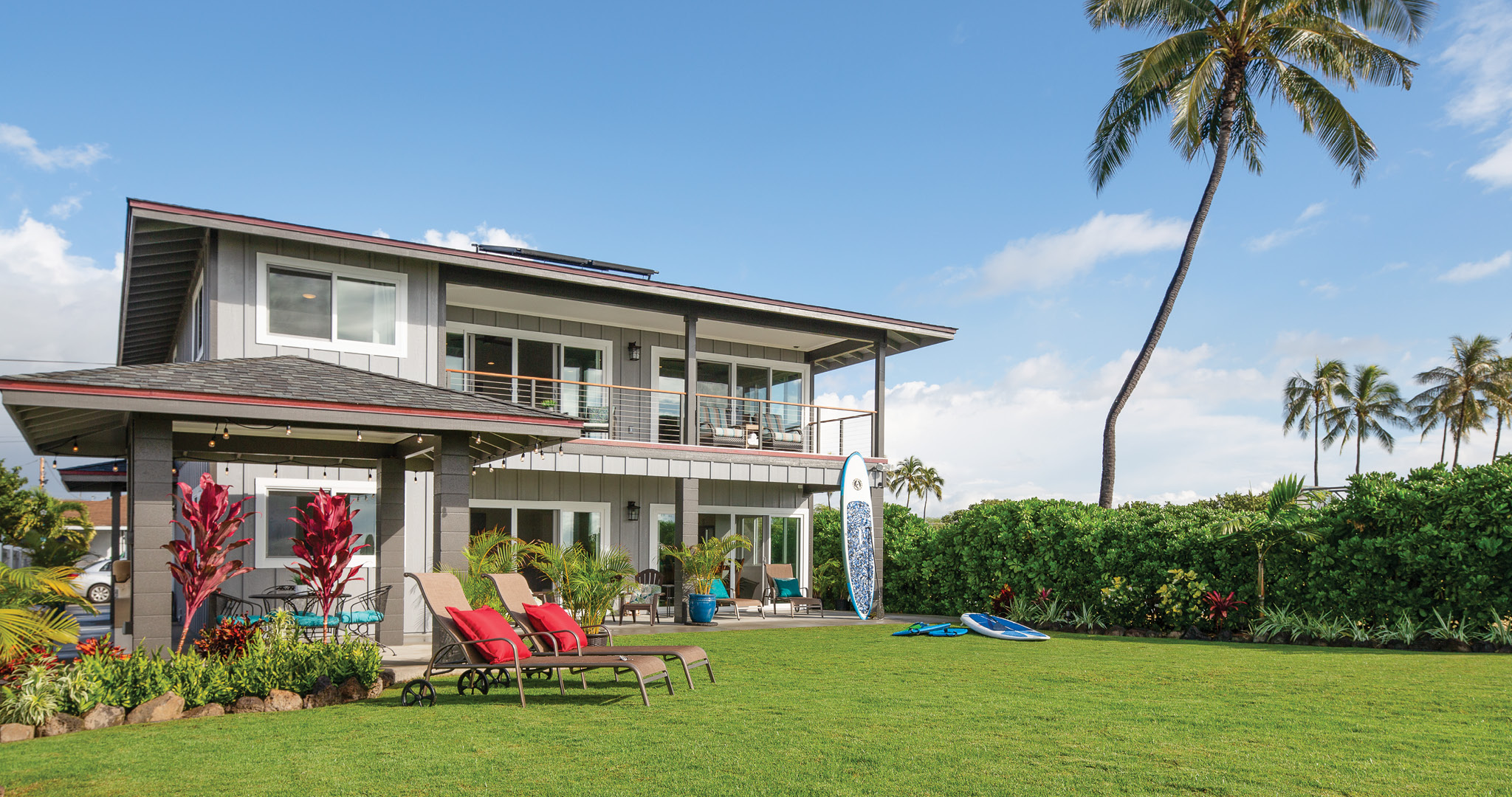 An Open and Connected Modern Beach House - Hawaii Home +