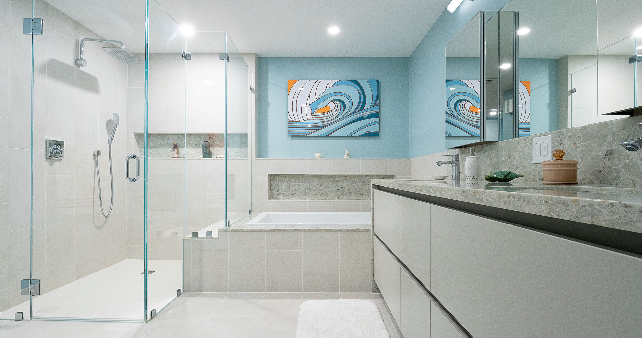 A Functional and Stylish Bathroom Renovation For Everyday Living Hawaii Home + Remodeling