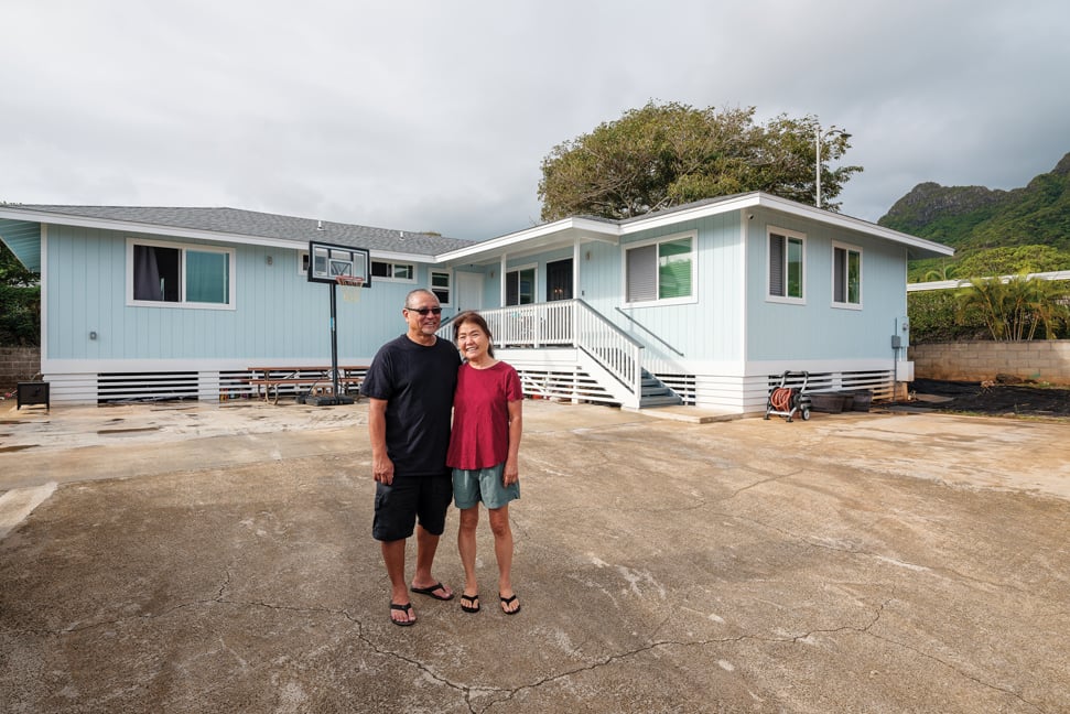 Results Construction Builds for Kamaaina Families