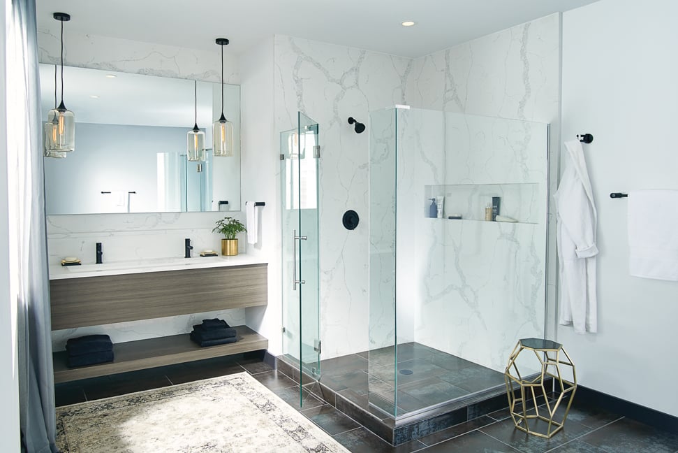 Matte Black Bathroom Vanity Hardware