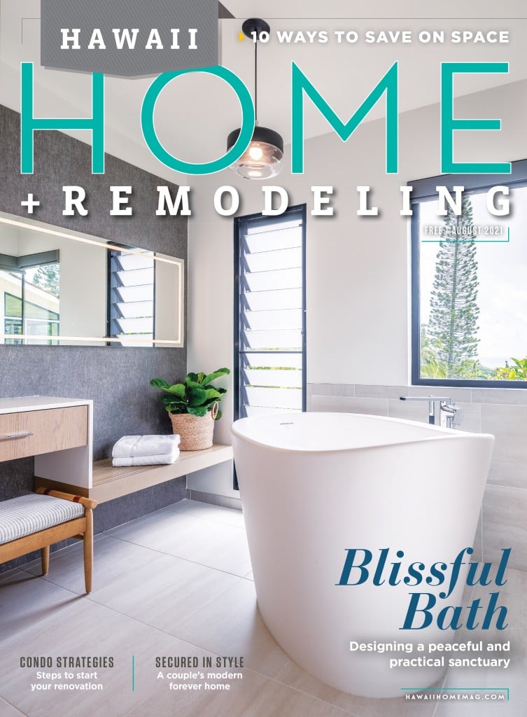 Hawaii Home + Remodeling august 2021 cover