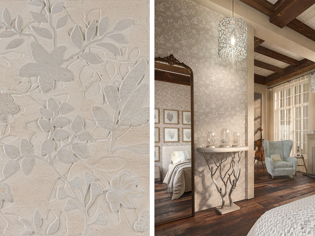 Artistic Tile Offers New Ornate Decorative Styles at Bella Pietra Design