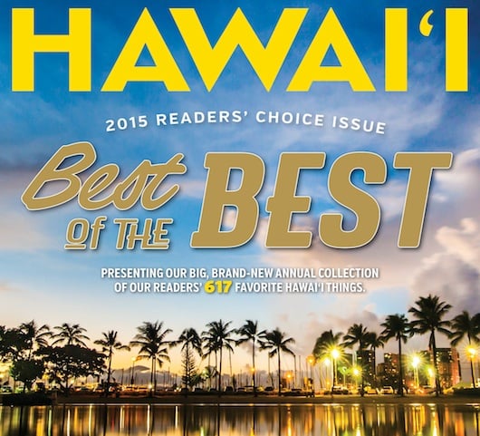 HAWAII Magazine’s Readers' Choice Awards 2015 Issue On Newsstands Now ...