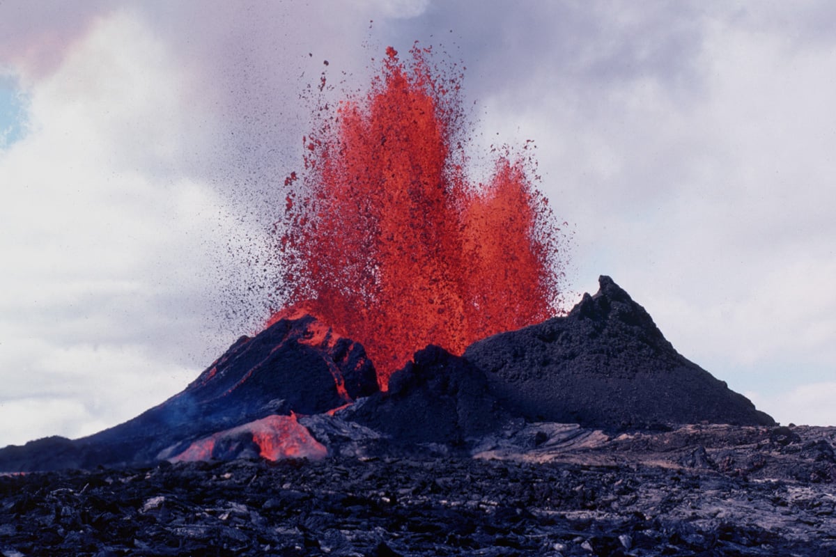 Unforgettable Images Of Kilauea Over The Years Hawaii Magazine