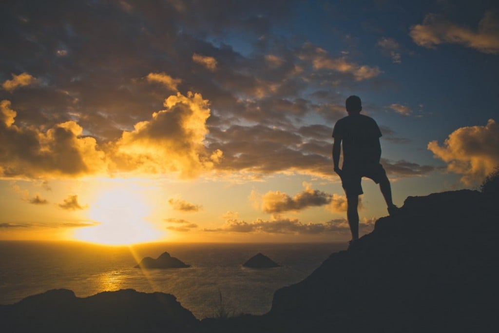 lanikai sunrise oahu