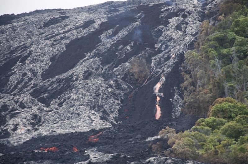 kilauea lava flow 2016