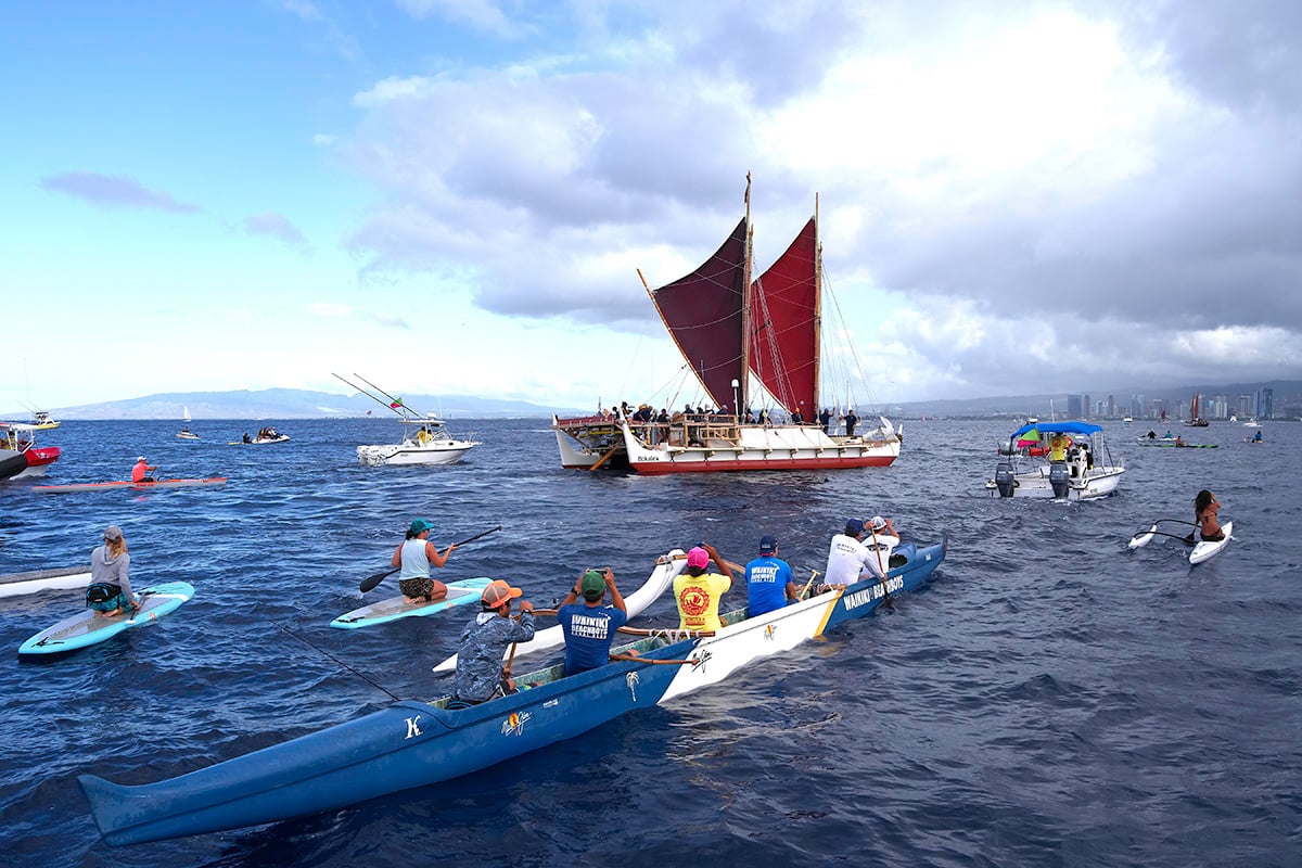 Hōkūleʻa — All Aboard the Mālama Honua Worldwide Voyage - Hōkūleʻa