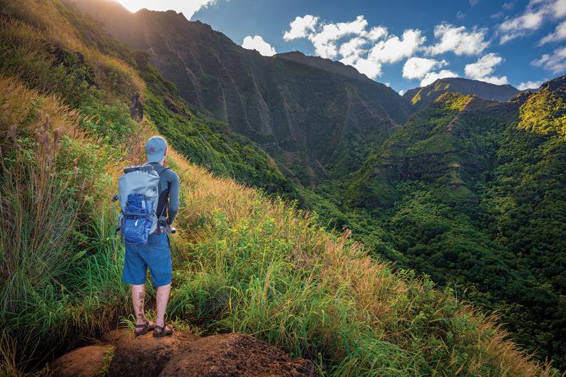 Waiahuakua Valley on the Kalalau Trail