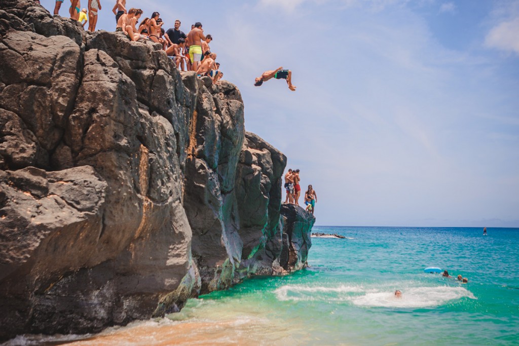 Cliff Jumping