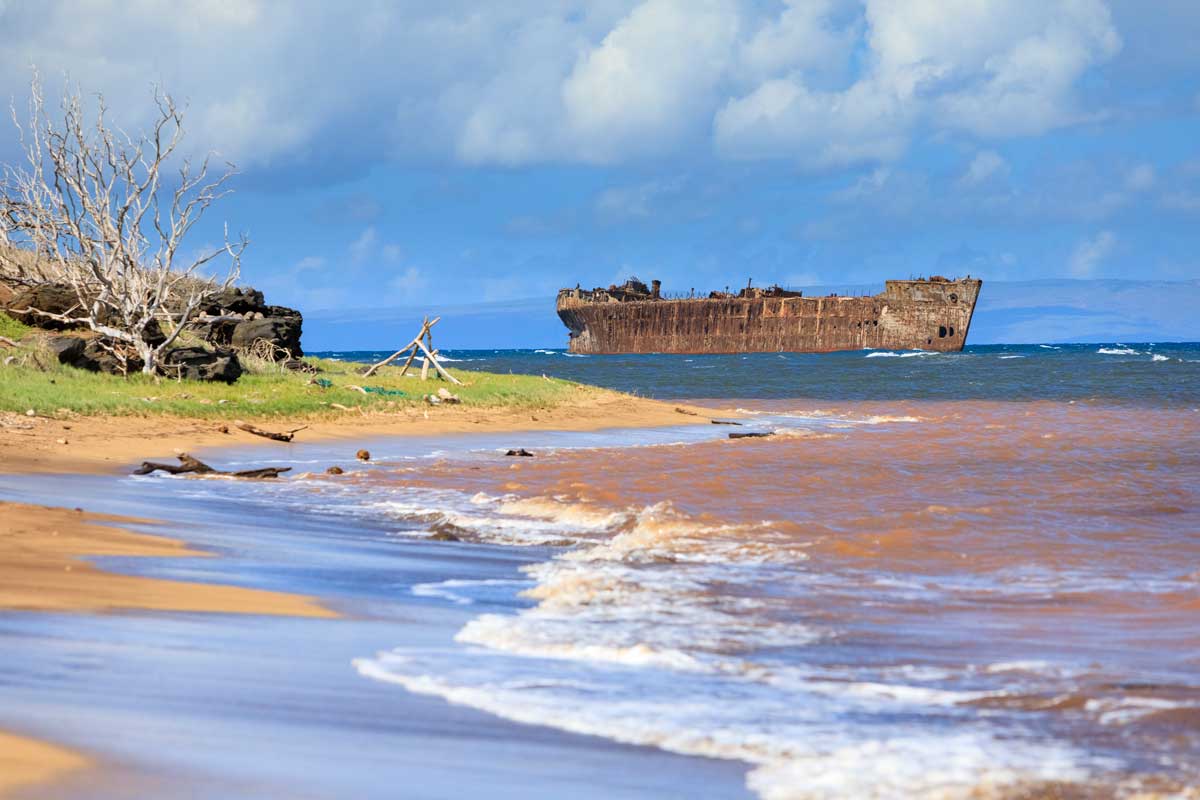 The Story of Lanai’s Fascinating Shipwreck Beach