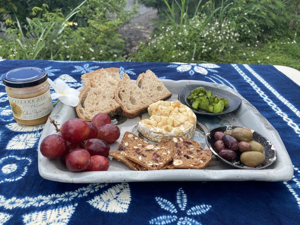 Honey Macadamia Baked Brie