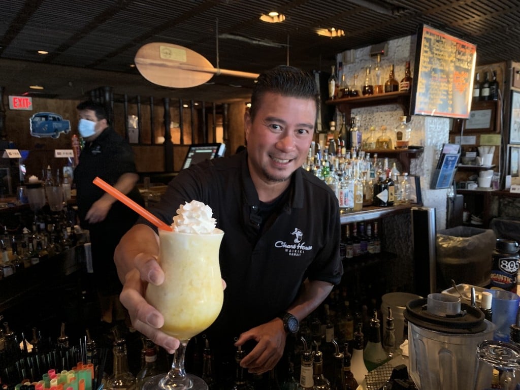 Grand Marnier Mango Colada