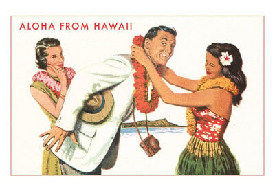 Hawaii postcard