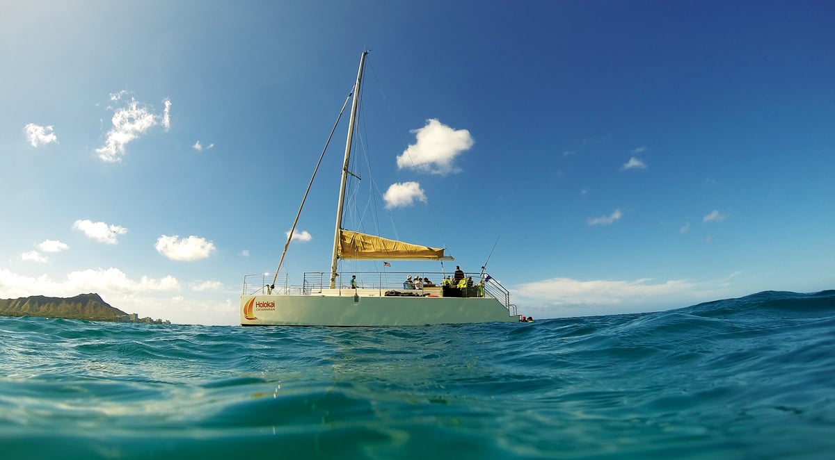 holoholo catamaran kauai