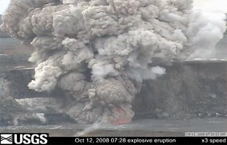 Kilauea explosion movie