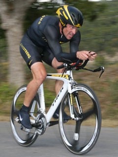 Lance armstrong exercise online bike