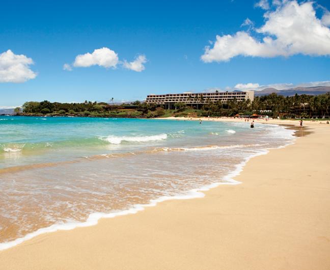 Mauna-Kea-Beach-Hotel-Exterior-From-Beach