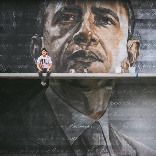 obama mural honolulu hawaii kamea hadar