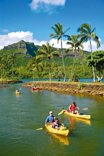 Kayaking And Hiking Kauais Wailua River Hawaii Magazine 1987