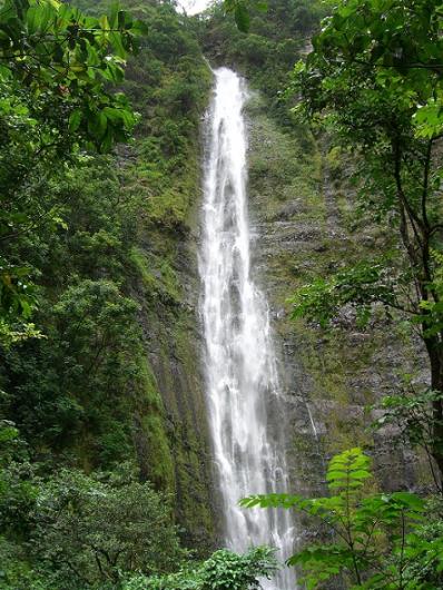 Waimoku Falls in Haleakala, courtesy of the National Park Service