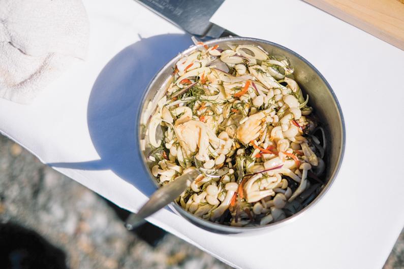 Truffle-yaki Mushroom Poke