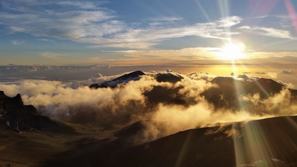 sunrise at haleakala