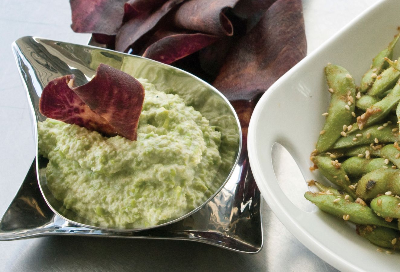 Soybean Hummus Recipe from Beverly Gannon of Celebrations Catering