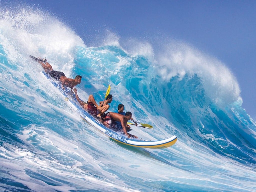 to Buffalo's Big Board Surfing Classic, Hawaii's surfing