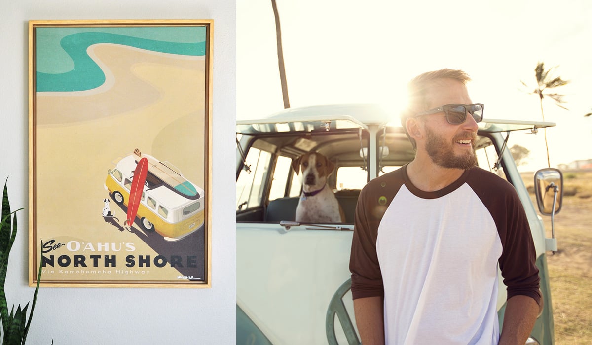 Q&A Oahu illustrator Nick Kuchar on capturing the retro glory of