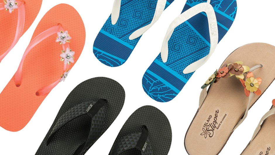 best hawaiian flip flops