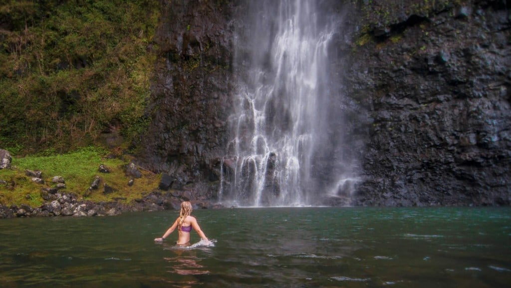 căderea de apă kauai