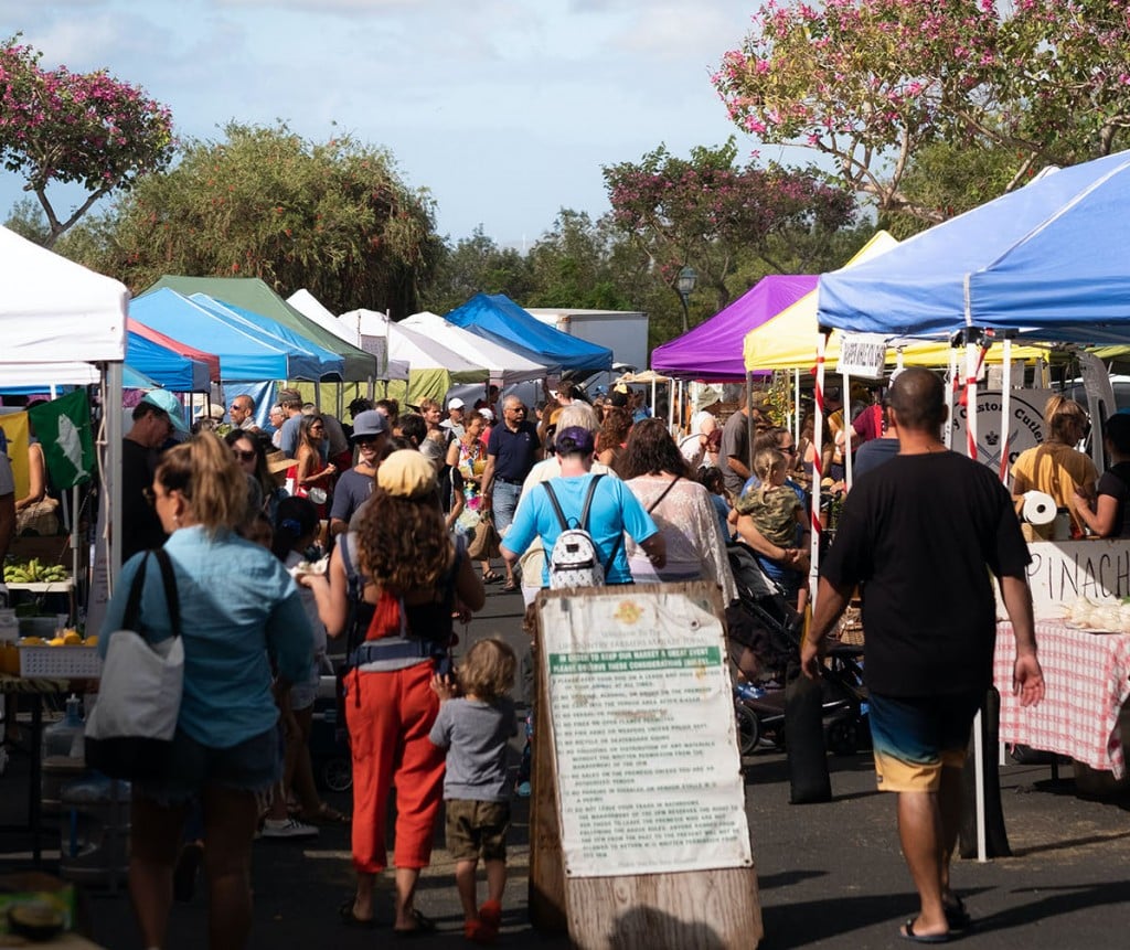 Upcountry Farmers Market on Maui opening