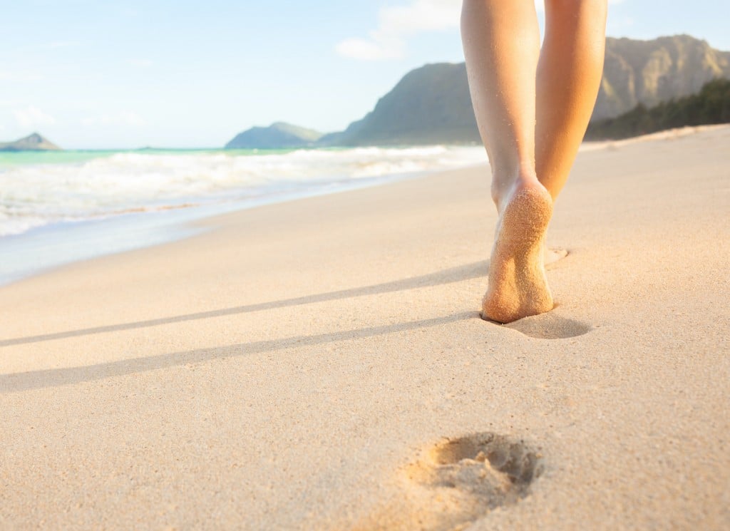 Walking On The Beach