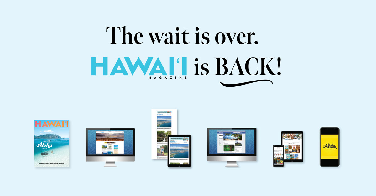 Hawaii Magazine Advertise With Us Web Graphic 1200x628px Rev