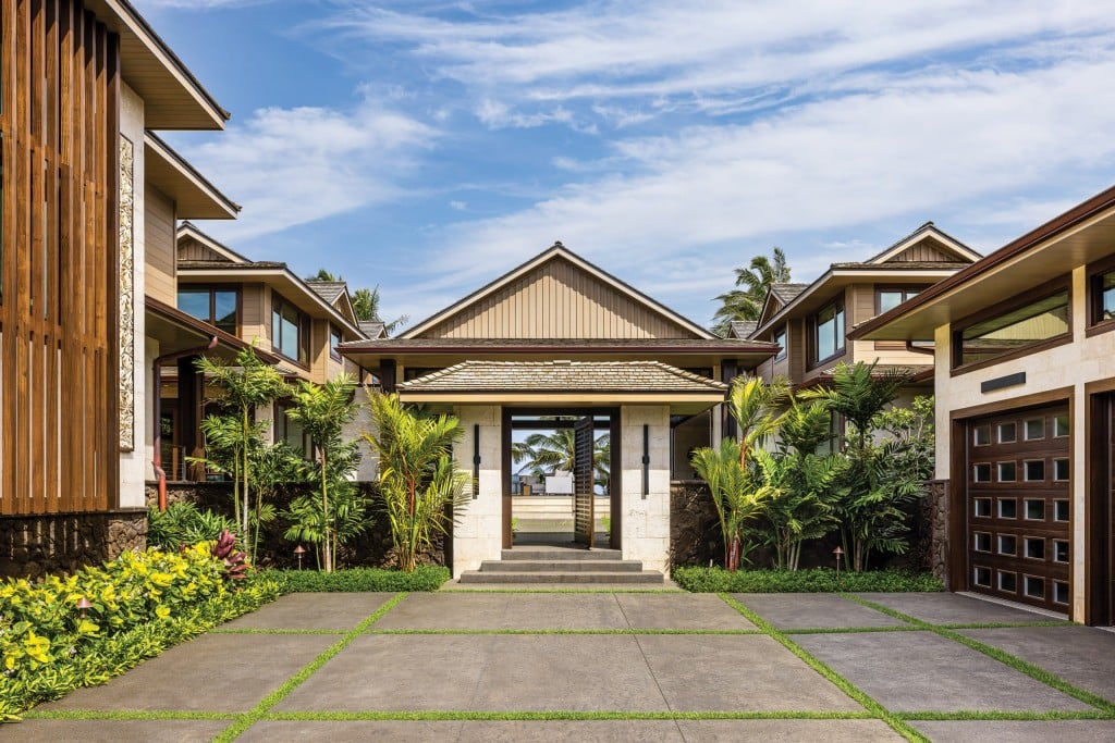 J. Martin Builders Crafts A Modern Tropical Oasis